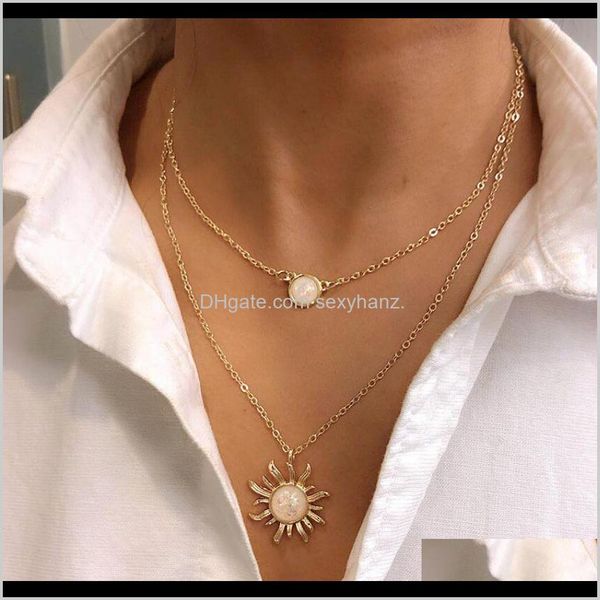 tennis, graduated necklaces & pendants jewelry drop delivery 2021 multi-layer sunflower necklace with fashionable opal collarbone chain for, Black
tennis, graduated necklaces & pendants jewelry drop delivery 2021 multi-layer sunflower necklace with fashionable opal collarbone chain for, Black