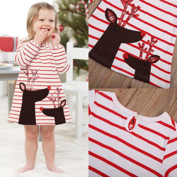 girl's dresses girls christmas princess dress, red stripe print blouse, long sleeve santa claus reindeer outfits, Red;yellow
girl's dresses girls christmas princess dress, red stripe print blouse, long sleeve santa claus reindeer outfits, Red;yellow