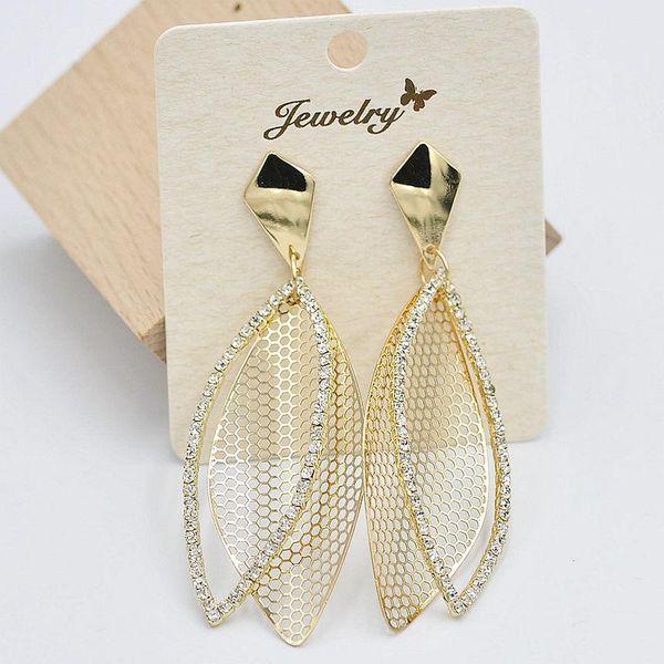 dangle & chandelier wsn3-1 fashion week golden leaf drop earrings for women rhinestone girl night trendy party, Silver
dangle & chandelier wsn3-1 fashion week golden leaf drop earrings for women rhinestone girl night trendy party, Silver