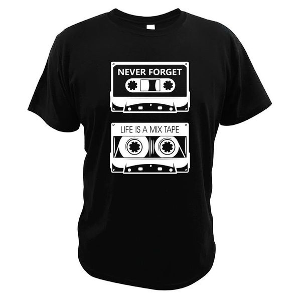 men's t-shirts cassettes old school t shirt never forget life is a mix tape tshirt soft camiseta homme eu size, White;black
men's t-shirts cassettes old school t shirt never forget life is a mix tape tshirt soft camiseta homme eu size, White;black