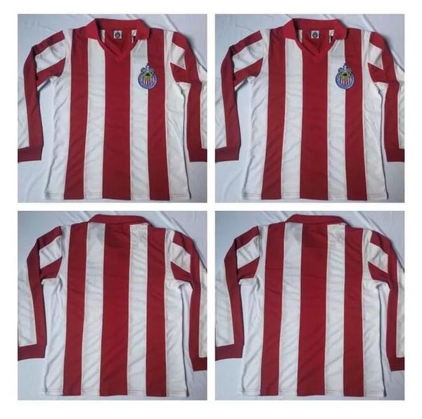 retro 1960 long sleeve chivas guadalajara soccer jerseys full vintage classic football shirts antique collection uniforms home red white, Black;yellow
retro 1960 long sleeve chivas guadalajara soccer jerseys full vintage classic football shirts antique collection uniforms home red white, Black;yellow