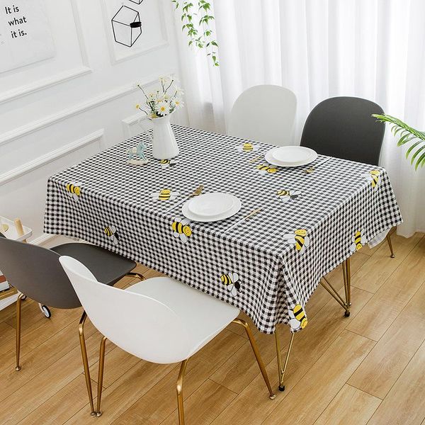 table cloth lovely bee heckered pvc tablecloth waterproof kitchen oil-proof cover cabinet dust-proof
table cloth lovely bee heckered pvc tablecloth waterproof kitchen oil-proof cover cabinet dust-proof