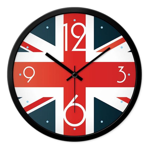 wall clocks british flag creative silent glass clock
wall clocks british flag creative silent glass clock