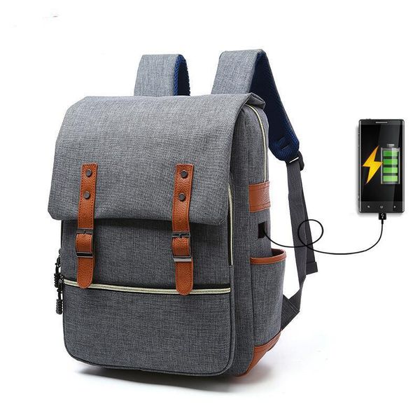 backpack 2021 fashion men's travel leisure outdoor sports business usb computer student bag d254
backpack 2021 fashion men's travel leisure outdoor sports business usb computer student bag d254