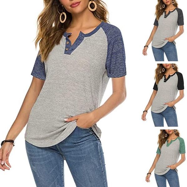 women's t-shirt loose t-shirts women jumpers short sleeve v-neck woman pullover female cotton fashion casual cloth undershit ac128, White
women's t-shirt loose t-shirts women jumpers short sleeve v-neck woman pullover female cotton fashion casual cloth undershit ac128, White