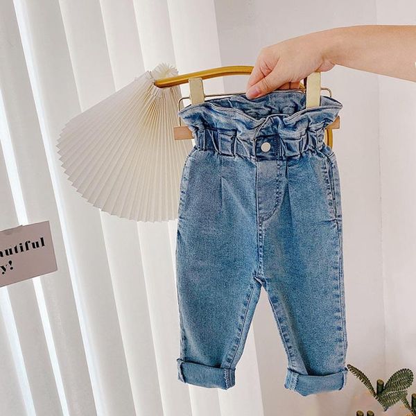 jeans spring autumn girls baby denim pants kids trousers children fashion bud waist pleated cotton 2 to 6 yrs, Blue
jeans spring autumn girls baby denim pants kids trousers children fashion bud waist pleated cotton 2 to 6 yrs, Blue