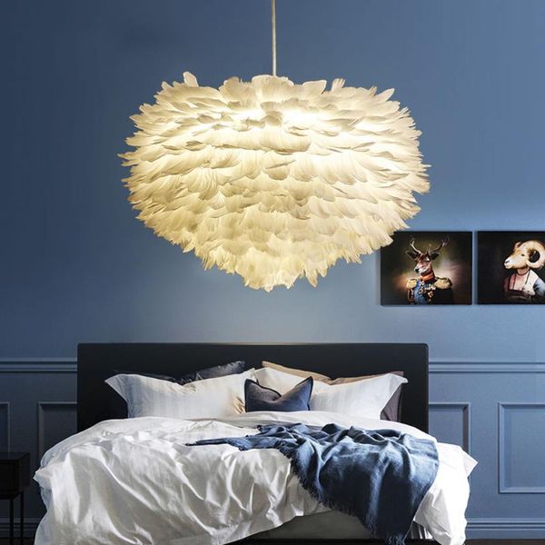 nordic modern designer led pendant ceiling hanging feather light lamps for loft kitchen dining room living bar
nordic modern designer led pendant ceiling hanging feather light lamps for loft kitchen dining room living bar