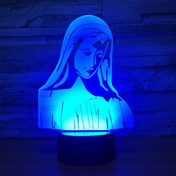 night lights acrylic 3d led light blessed virgin mary touch 7 color change desk table lamp kids gift home bedroom decor
night lights acrylic 3d led light blessed virgin mary touch 7 color change desk table lamp kids gift home bedroom decor
