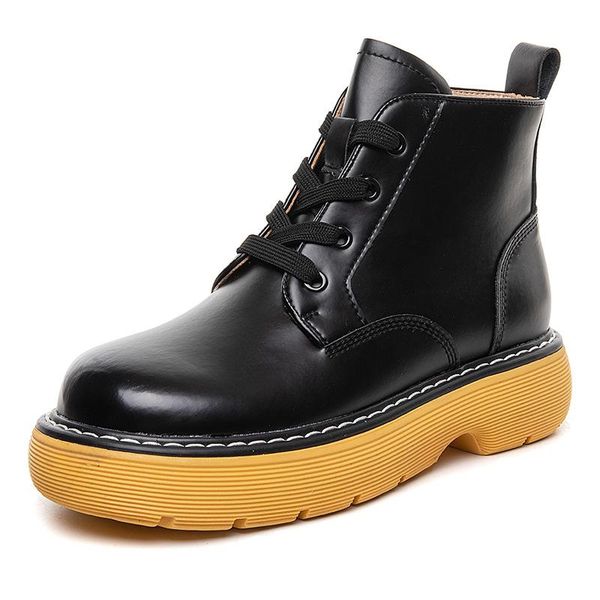 boots punk genuine leather women platform shoes thinken heel chunky sneakers black height increasing botas de mujer
boots punk genuine leather women platform shoes thinken heel chunky sneakers black height increasing botas de mujer