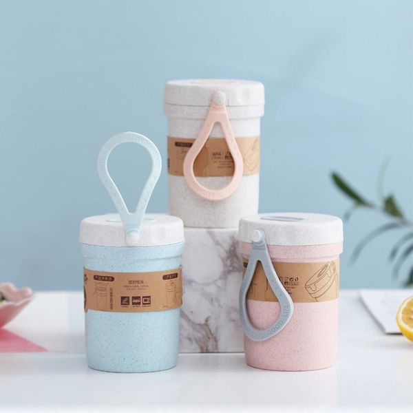 dinnerware sets 300ml portable wheat straw double wall insulated breakfast soup porridge cup with spoon sealed water drink lunch box
dinnerware sets 300ml portable wheat straw double wall insulated breakfast soup porridge cup with spoon sealed water drink lunch box