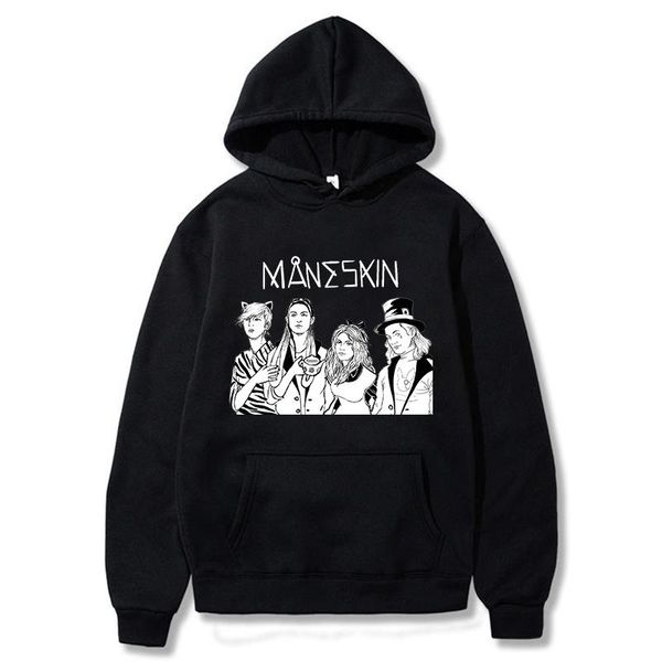 men's hoodies & sweatshirts maneskin sweatshirt hoodie men/women 11 colors fashion casual pure fleece basic 2021 clothes, Black
men's hoodies & sweatshirts maneskin sweatshirt hoodie men/women 11 colors fashion casual pure fleece basic 2021 clothes, Black
