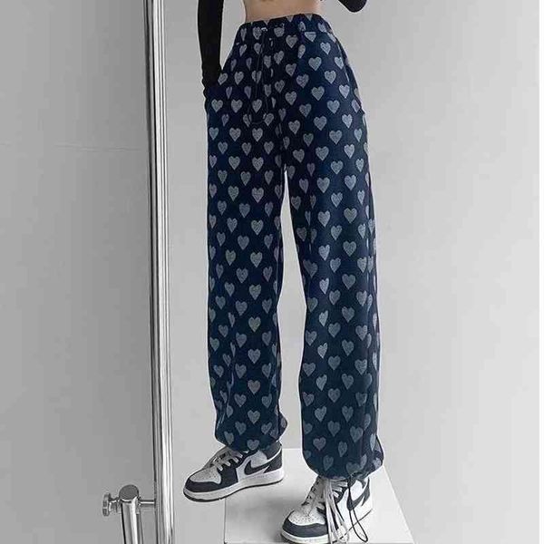 women's pants & capris korean fashion blue heart print jogging sweatpants women baggy harajuku streetwear joggers sports wide leg, Black;white
women's pants & capris korean fashion blue heart print jogging sweatpants women baggy harajuku streetwear joggers sports wide leg, Black;white