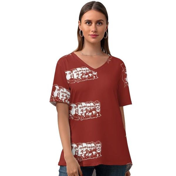 women's t-shirt stalin t shirt street fashion printed ladies trendy short sleeve v neck tee large size, White
women's t-shirt stalin t shirt street fashion printed ladies trendy short sleeve v neck tee large size, White