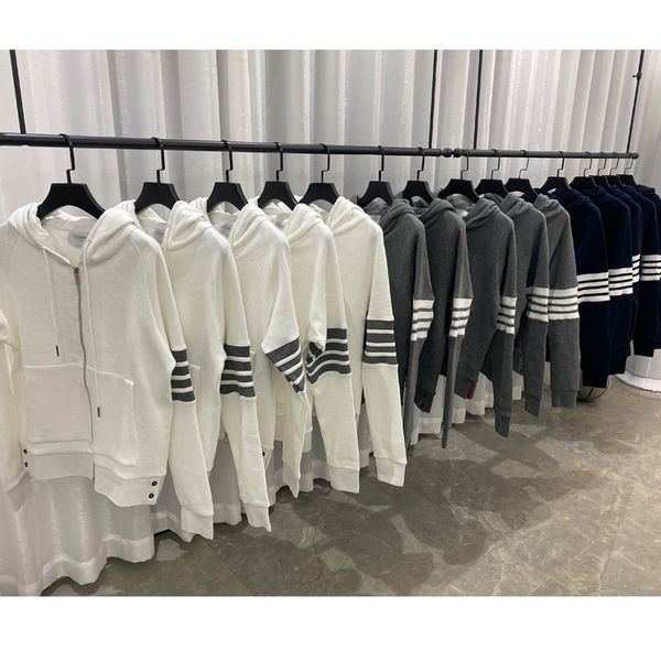 fall 2020 new tb th * waffle hooded sweater with hoodie in fashion bf men's and women's coats, Black
fall 2020 new tb th * waffle hooded sweater with hoodie in fashion bf men's and women's coats, Black