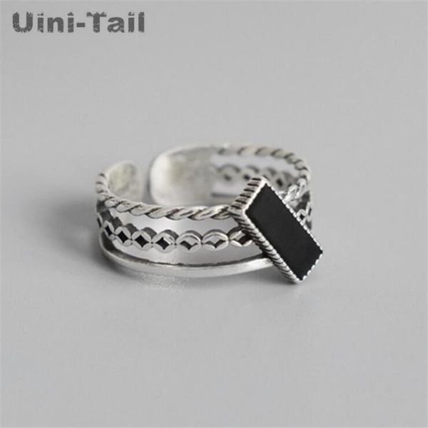 klaster pierÅcienie uini-tail 925 sterling silver trójwarstwowy twist open pierÅcieÅ proste retro czarna epoksydowa prostokÄ
tna wysokiej jak, Golden;silver
klaster pierÅcienie uini-tail 925 sterling silver trójwarstwowy twist open pierÅcieÅ proste retro czarna epoksydowa prostokÄ
tna wysokiej jak, Golden;silver