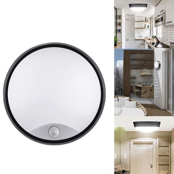 wall lamp 10w led ceiling mounted round circular bulkhead light fitting with motion sensor pir for indoor,garden,black
wall lamp 10w led ceiling mounted round circular bulkhead light fitting with motion sensor pir for indoor,garden,black