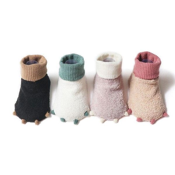socks born winter baby fleece warm cotton floor non-slip sock cute animal shape girls boys middle for 0-18m, Pink;yellow
socks born winter baby fleece warm cotton floor non-slip sock cute animal shape girls boys middle for 0-18m, Pink;yellow