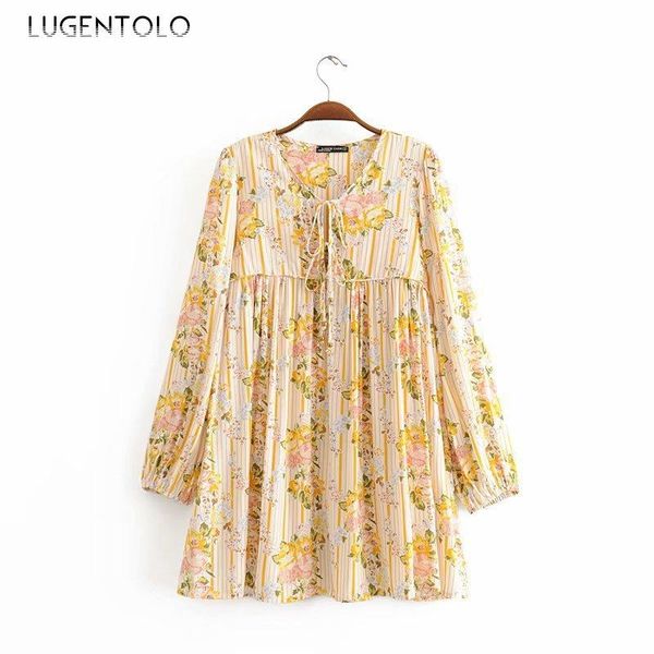 casual dresses lugentolo summer dress women long sleeve bohemian fashion print v-neck loose cotton a-line midi, Black;gray
casual dresses lugentolo summer dress women long sleeve bohemian fashion print v-neck loose cotton a-line midi, Black;gray