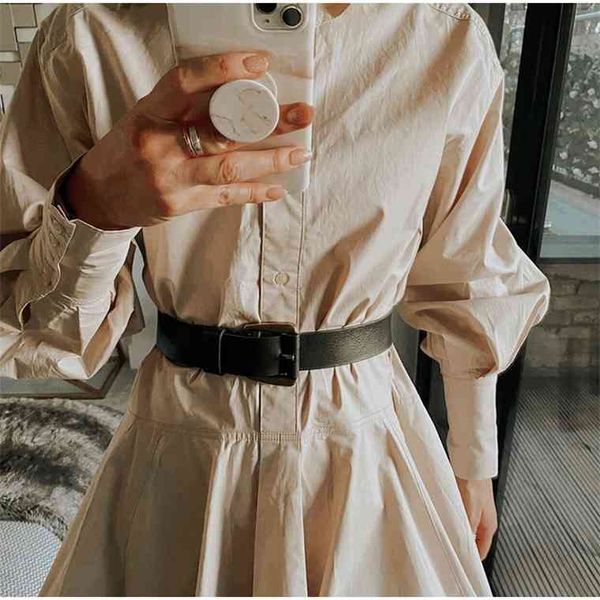 za office lady women cotton autumn shirt long sleeve draped a-line mini dresses elegant mujer vestidos, Black;gray
za office lady women cotton autumn shirt long sleeve draped a-line mini dresses elegant mujer vestidos, Black;gray