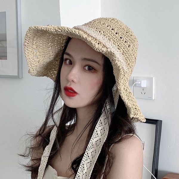 wide brim hats women sunshade hat with oversized eaves hollow out outdoor lace sunscreen dome beach wear solid color caps travel, Blue;gray
wide brim hats women sunshade hat with oversized eaves hollow out outdoor lace sunscreen dome beach wear solid color caps travel, Blue;gray
