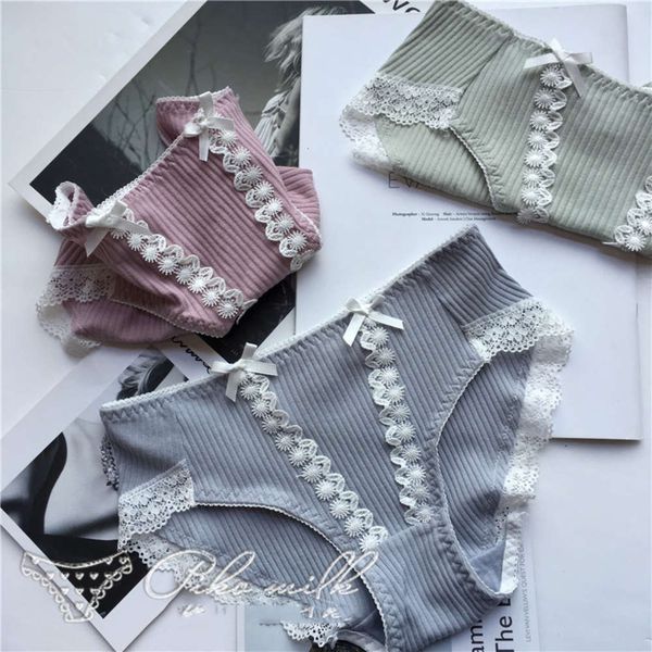 japan style bow cute lace girls underwear sweet women cotton panties tanga soft breathable seamless briefs lingerie, Black;white
japan style bow cute lace girls underwear sweet women cotton panties tanga soft breathable seamless briefs lingerie, Black;white