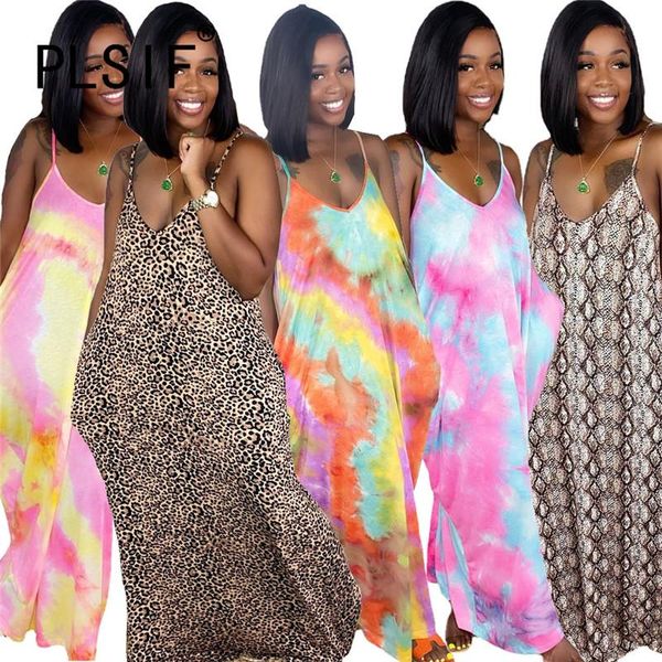 casual dresses summer spaghetti strap loose long maxi dress serpentine print party, Black;gray
casual dresses summer spaghetti strap loose long maxi dress serpentine print party, Black;gray