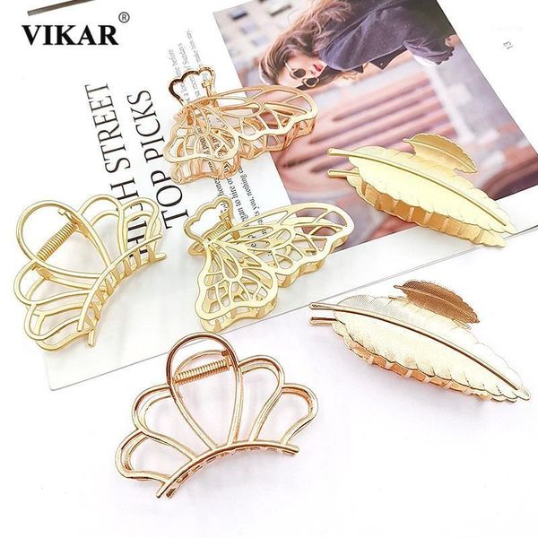fashion geometric metal hair claw women feather leaf crown clip girls hiar accessories hairpin head jewelry1
fashion geometric metal hair claw women feather leaf crown clip girls hiar accessories hairpin head jewelry1