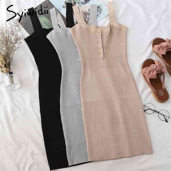 spaghetti strap dresses women high waist strapless sleeveless a-line solid summer korean fashion clothing 210607, Black;gray
spaghetti strap dresses women high waist strapless sleeveless a-line solid summer korean fashion clothing 210607, Black;gray