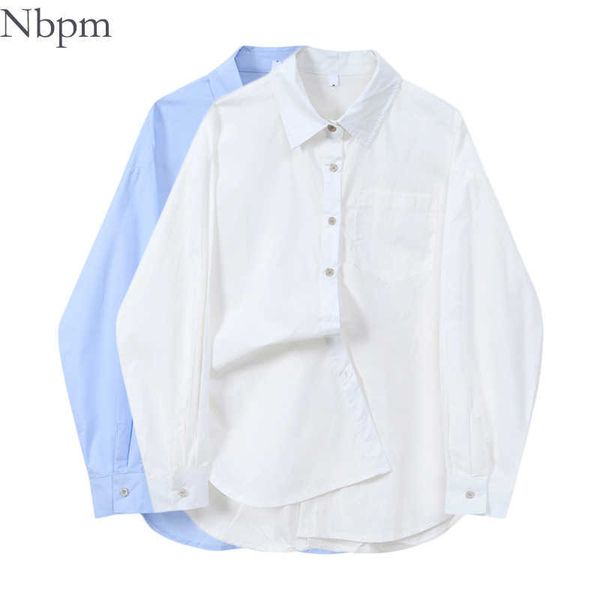 nbpm spring summer women fashion solid single breasted shirt women's clothing blouses tunic female blusas mujer office 210529, White
nbpm spring summer women fashion solid single breasted shirt women's clothing blouses tunic female blusas mujer office 210529, White