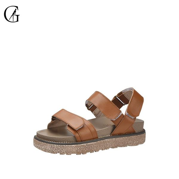 sandals goxeou women's matte leather roman thick sole comfortable casual beach shoes, Black
sandals goxeou women's matte leather roman thick sole comfortable casual beach shoes, Black