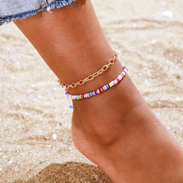 anklets 2pcs/set bohemian ankle bracelets infinity charm for women summer beach bead on the leg anklet set foot chain jewelry, Red;blue
anklets 2pcs/set bohemian ankle bracelets infinity charm for women summer beach bead on the leg anklet set foot chain jewelry, Red;blue
