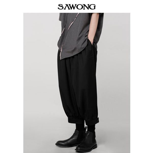 men's pants 27-46 2021 men women clothing gd fashion original design street loose casual ninth wide leg plus size costumes, Black
men's pants 27-46 2021 men women clothing gd fashion original design street loose casual ninth wide leg plus size costumes, Black