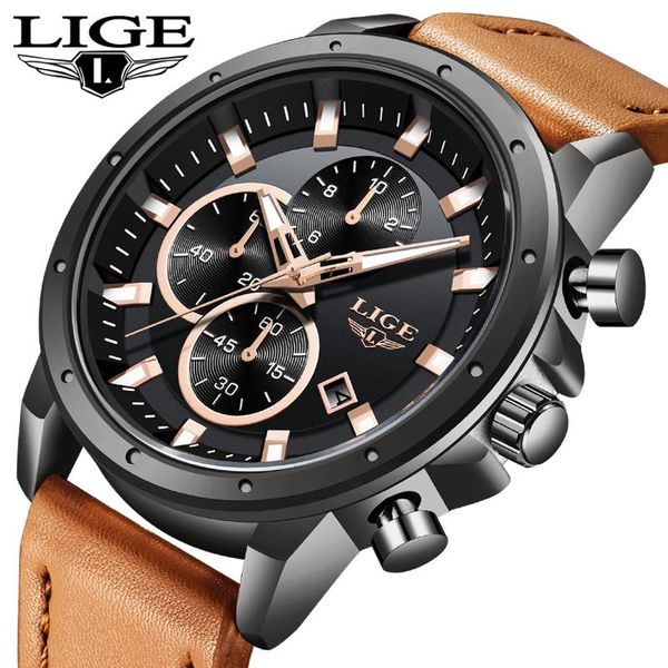 wristwatches lige mens watches waterproof man clock army military retro sport male quartz watch men gift relojes hombre, Slivery;brown
wristwatches lige mens watches waterproof man clock army military retro sport male quartz watch men gift relojes hombre, Slivery;brown