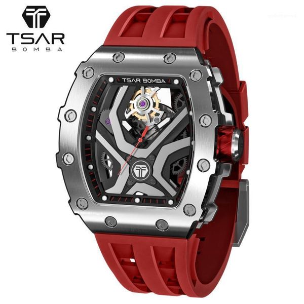 wristwatches tsar bomba 2021 mens automatic mechanical watches tonneau luxuri sapphire stainless steel waterresistant watch reloj hombre, Slivery;brown
wristwatches tsar bomba 2021 mens automatic mechanical watches tonneau luxuri sapphire stainless steel waterresistant watch reloj hombre, Slivery;brown