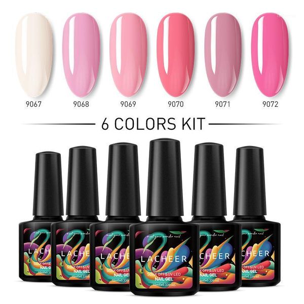 lacheer 6pcs/lot pink color nail art led gel polish set soak off enamel long lasting colorful1, Red;pink
lacheer 6pcs/lot pink color nail art led gel polish set soak off enamel long lasting colorful1, Red;pink