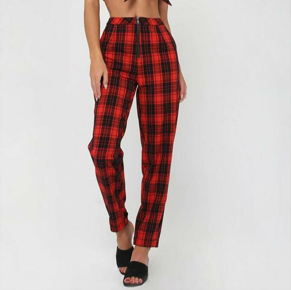 plaid zipper high waist slim women capris pencil long summer casual elastic side striped sweatpants trousers, Black;white
plaid zipper high waist slim women capris pencil long summer casual elastic side striped sweatpants trousers, Black;white