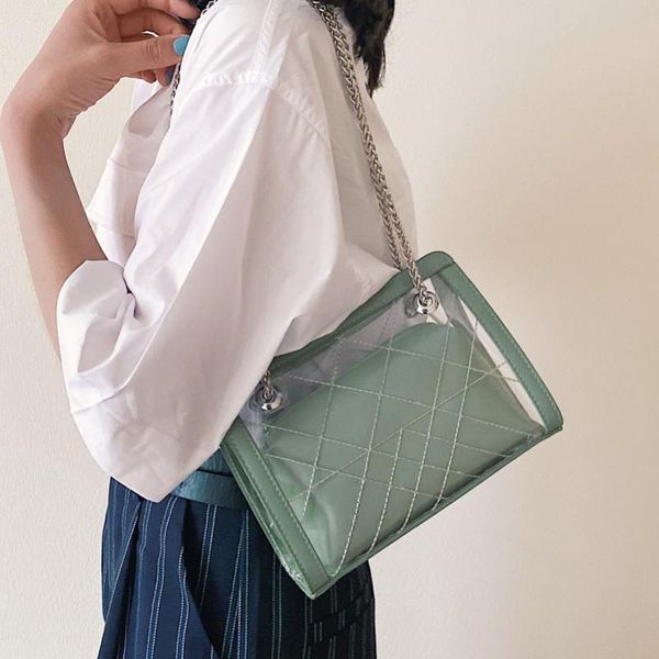 evening bags high-quality ladies transparent small bag2021 female bag tide korean fashion net red diamond chain shoulder messenger
evening bags high-quality ladies transparent small bag2021 female bag tide korean fashion net red diamond chain shoulder messenger