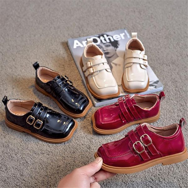 flat shoes kids shoe girls autumn princess single patent leather british retro boys, Black;grey
flat shoes kids shoe girls autumn princess single patent leather british retro boys, Black;grey