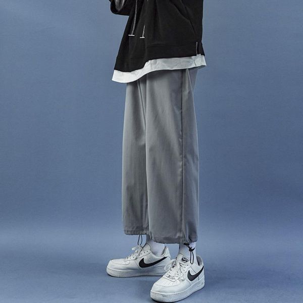 autumn straight pants men's fashion solid color casual men streetwear wild loose joggers track mens sweatpants m-2xl, Black
autumn straight pants men's fashion solid color casual men streetwear wild loose joggers track mens sweatpants m-2xl, Black