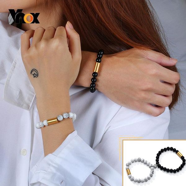 charm bracelets vnox trendy attractive couples beads for men women natural carnelian stones bff wristband gifts jewelry, Golden;silver
charm bracelets vnox trendy attractive couples beads for men women natural carnelian stones bff wristband gifts jewelry, Golden;silver