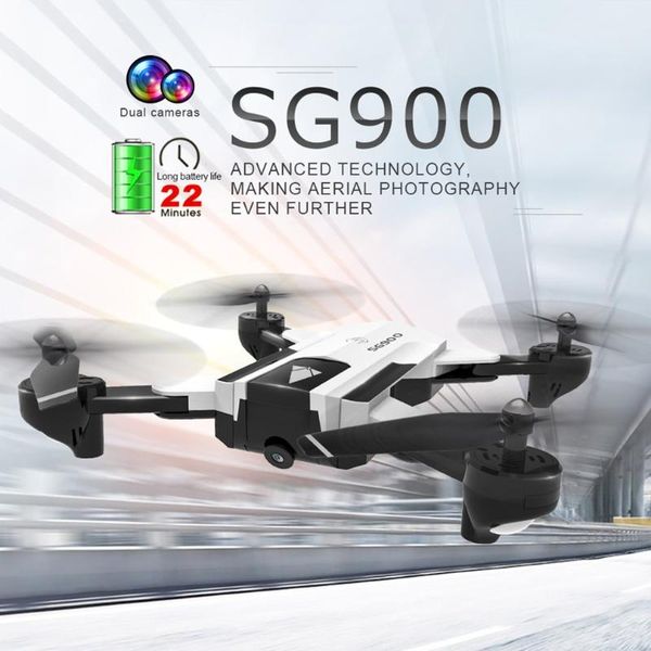 drones sg900 2.4g foldable 720p fpv optical flow positioning 22 minutes flying gesture po/video image sensing follow rc quadcopter
drones sg900 2.4g foldable 720p fpv optical flow positioning 22 minutes flying gesture po/video image sensing follow rc quadcopter