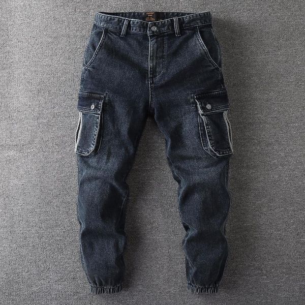 men's pants 213 men casual tapered cotton sport running streetwear hip hop multi-pocket black mid-rise youth trousers
men's pants 213 men casual tapered cotton sport running streetwear hip hop multi-pocket black mid-rise youth trousers