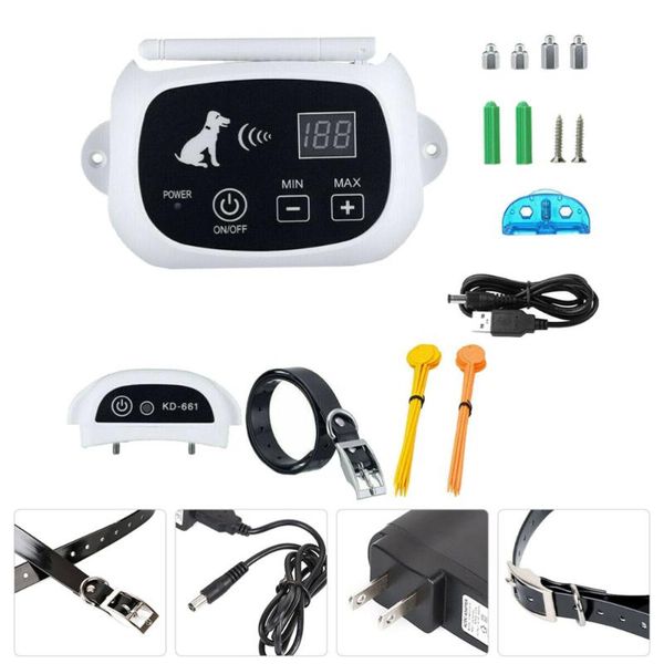 set electronic pet supplies yard wireless fence dog taming kit us plug kennels & pens
set electronic pet supplies yard wireless fence dog taming kit us plug kennels & pens