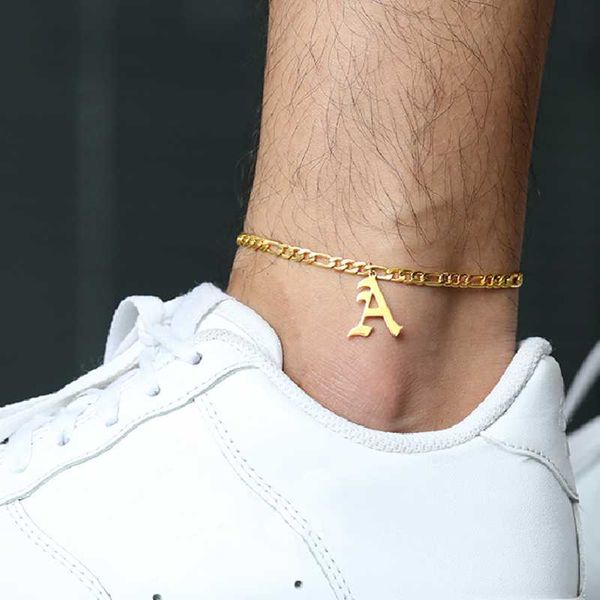 anklets summer beach feet accessories a-z 26 initial ankle bracelets for women men boho jewelry stainless steel letter anklet wholesale, Red;blue
anklets summer beach feet accessories a-z 26 initial ankle bracelets for women men boho jewelry stainless steel letter anklet wholesale, Red;blue