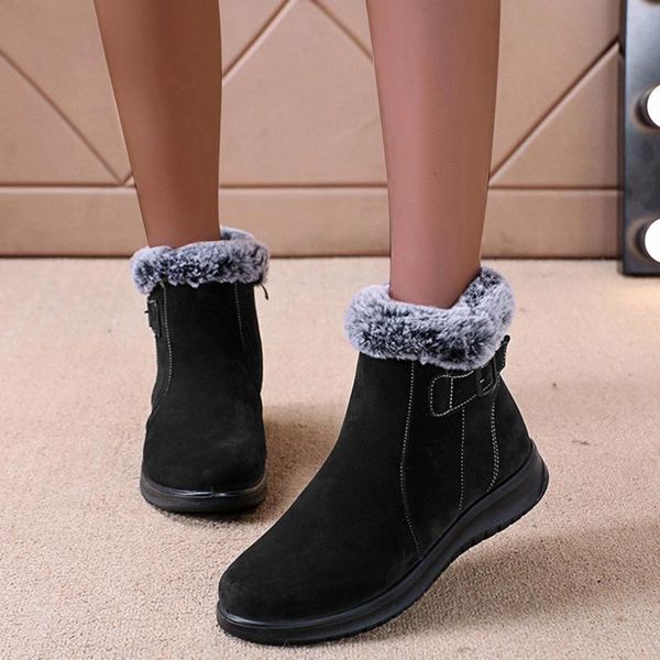 boots fashion winter snow non-slip women plus velvet thickened flat large size cotton shoes short 2021, Black
boots fashion winter snow non-slip women plus velvet thickened flat large size cotton shoes short 2021, Black