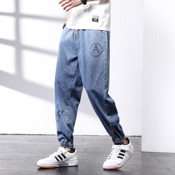 men's jeans men letter print street 2021 fashion casual harem baggy pants light blue hip hop oversized wide leg streetwear denim
men's jeans men letter print street 2021 fashion casual harem baggy pants light blue hip hop oversized wide leg streetwear denim