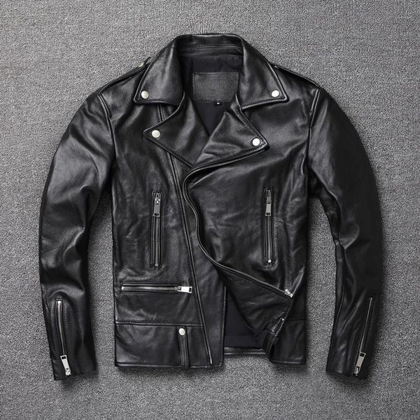 men's leather & faux 2022 winter motorcycle style 100% jacket plus size slimming trend couple coat, Black
men's leather & faux 2022 winter motorcycle style 100% jacket plus size slimming trend couple coat, Black
