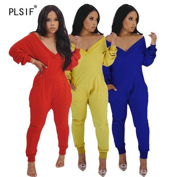 neck long sleeve simple pure color skinny jumpsuits tight club party lady fashion sheath bodysuits women's & rompers, Black;white
neck long sleeve simple pure color skinny jumpsuits tight club party lady fashion sheath bodysuits women's & rompers, Black;white