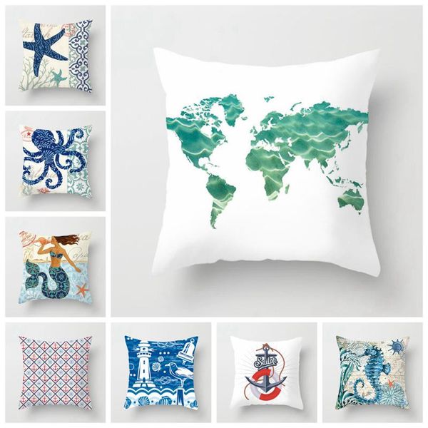 cushion/decorative pillow retro decorative case mediterranean housse de coussin ocean capa almofada decoracion hogar cushion cover kussenhoe
cushion/decorative pillow retro decorative case mediterranean housse de coussin ocean capa almofada decoracion hogar cushion cover kussenhoe