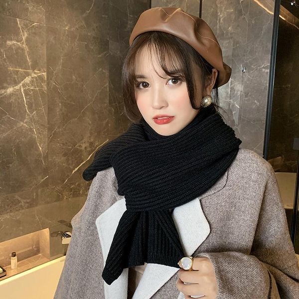 scarves 2021 autumn and winter monochrome woolen knitted women's scarf warm long gift, Blue;gray
scarves 2021 autumn and winter monochrome woolen knitted women's scarf warm long gift, Blue;gray